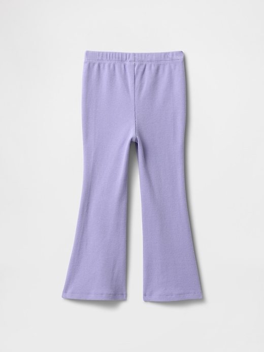 leggings côtelés évasés à assortir pour bébés et tout-petits