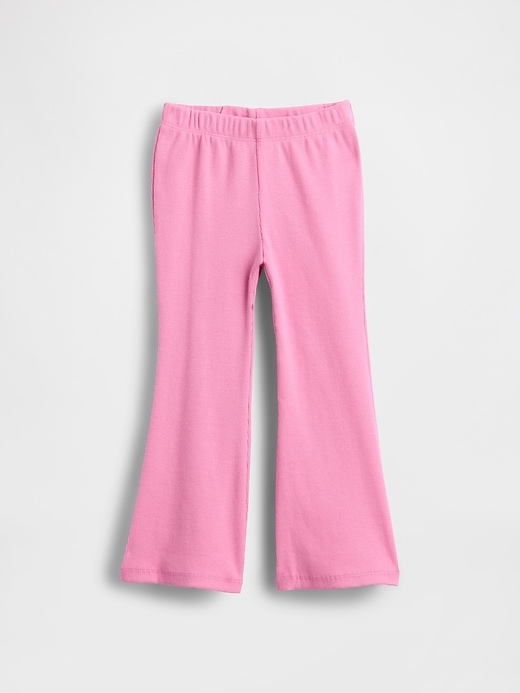 leggings côtelés évasés à assortir pour bébés et tout-petits