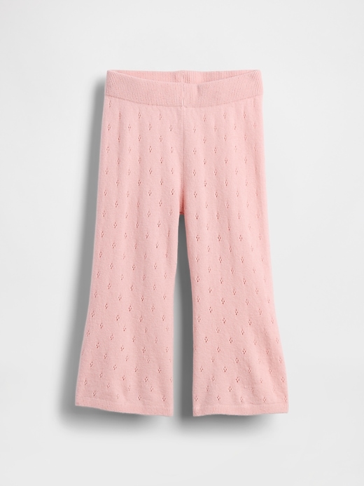 pantalon évasé cashsoft en maille pour bébé et tout-petit