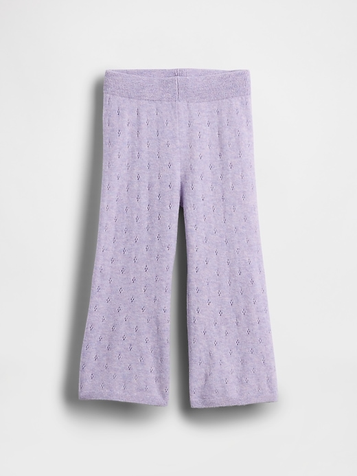 pantalon évasé cashsoft en maille pour bébé et tout-petit