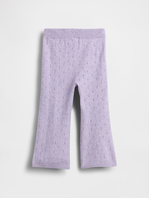 pantalon évasé cashsoft en maille pour bébé et tout-petit