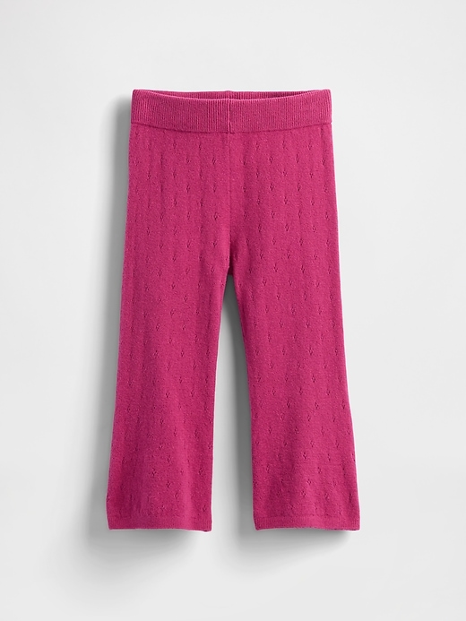 pantalon évasé cashsoft en maille pour bébé et tout-petit