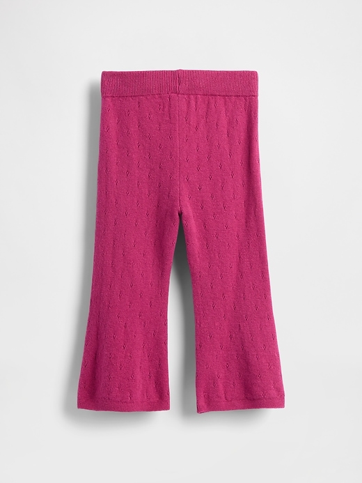 pantalon évasé cashsoft en maille pour bébé et tout-petit