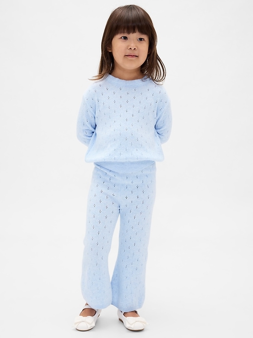 pantalon évasé cashsoft en maille pour bébé et tout-petit