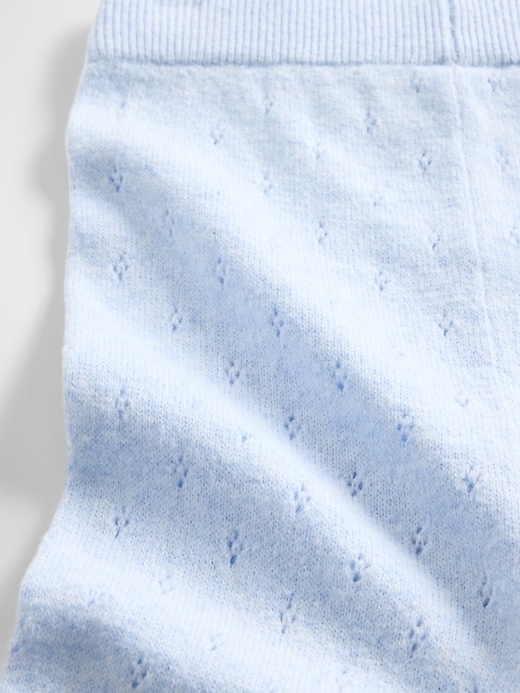 pantalon évasé cashsoft en maille pour bébé et tout-petit
