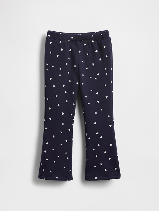 leggings évasés doublés doux pour bébés et tout-petits