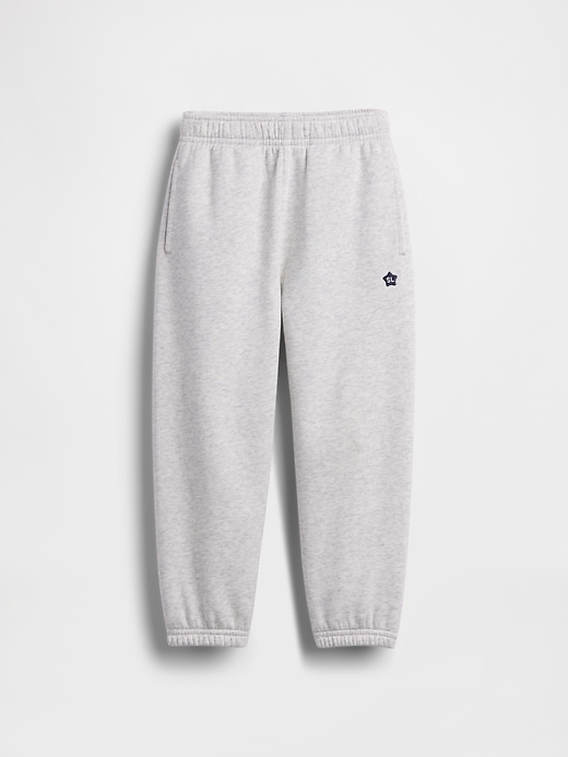 pantalon de jogging vintage doux à logo gap × sandy liang pour bébés et tout-petits
