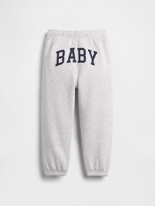 pantalon de jogging vintage doux à logo gap × sandy liang pour bébés et tout-petits