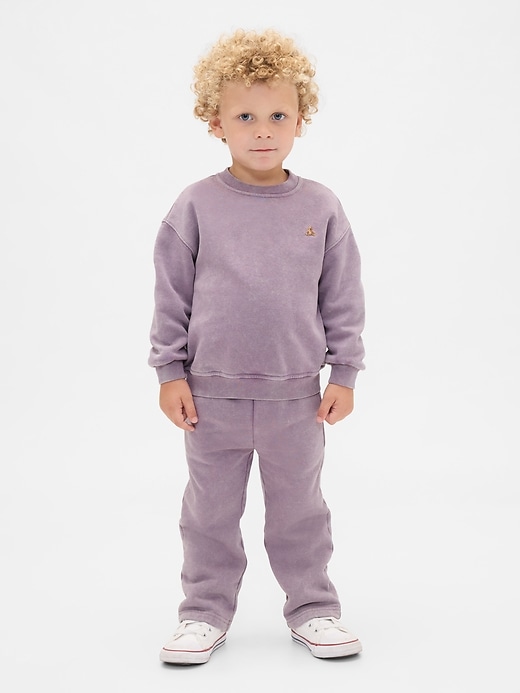 ensemble de survêtement doux et lavé pour bébé et tout-petit style vintage