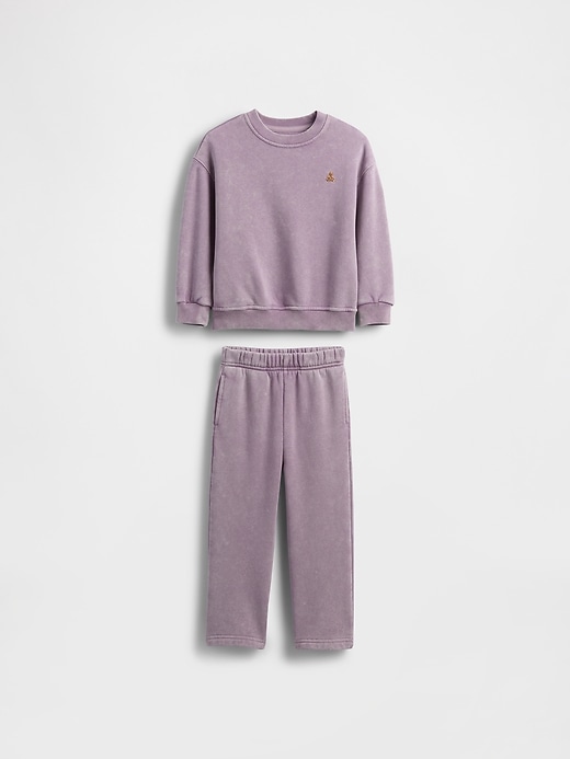 ensemble de survêtement doux et lavé pour bébé et tout-petit style vintage