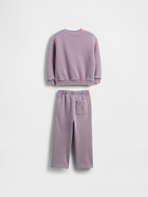 ensemble de survêtement doux et lavé pour bébé et tout-petit style vintage