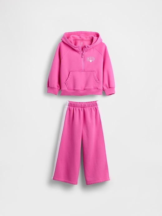 ensemble à capuche vintage pour bébé et tout-petit