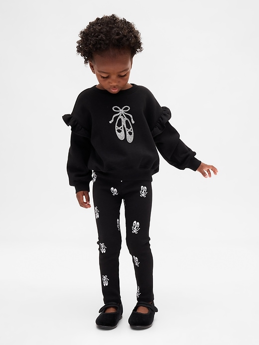 ensemble sweat-shirt et leggings pour bébé et tout-petit