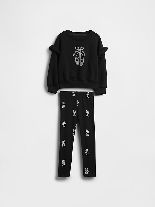 ensemble sweat-shirt et leggings pour bébé et tout-petit