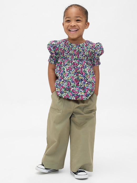 ensemble floral pour bébé et tout-petit