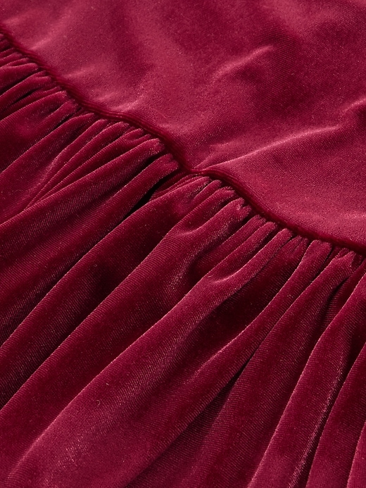 ensemble de vêtements à volants en velours pour bébé et tout-petit