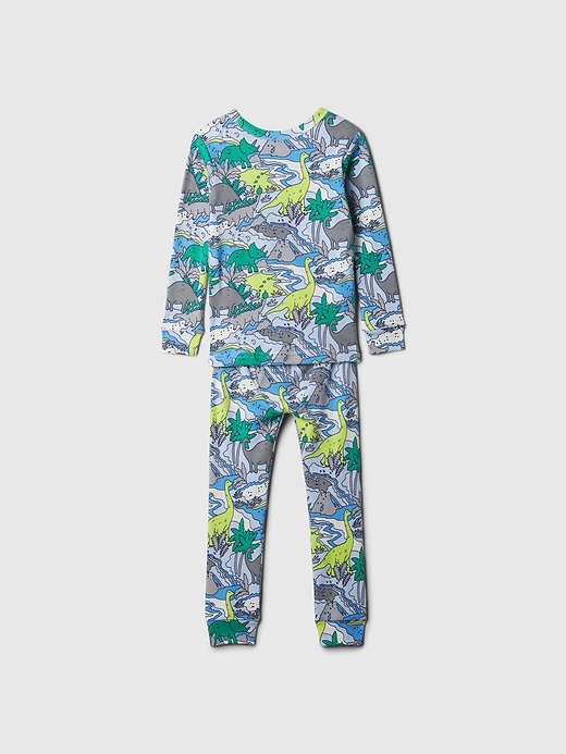 ensemble pyjama dinosaure en coton biologique pour bébé et tout-petit