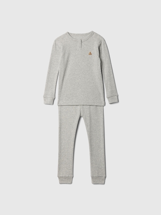 ensemble pyjama en coton bio brossé pour bébé et tout-petit
