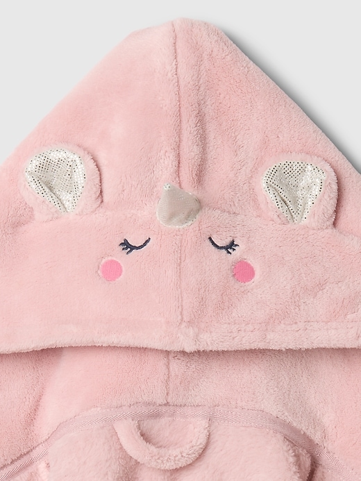 robe en sherpa recyclée pour tout-petit