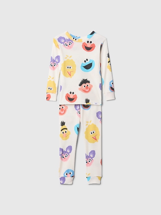 ensemble pyjama bébé et enfant sesame street en coton bio brossé