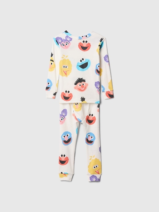 ensemble pyjama bébé et enfant sesame street en coton bio brossé