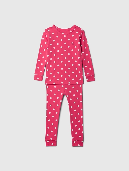 ensemble pyjama en coton bio brossé pour bébé et tout-petit