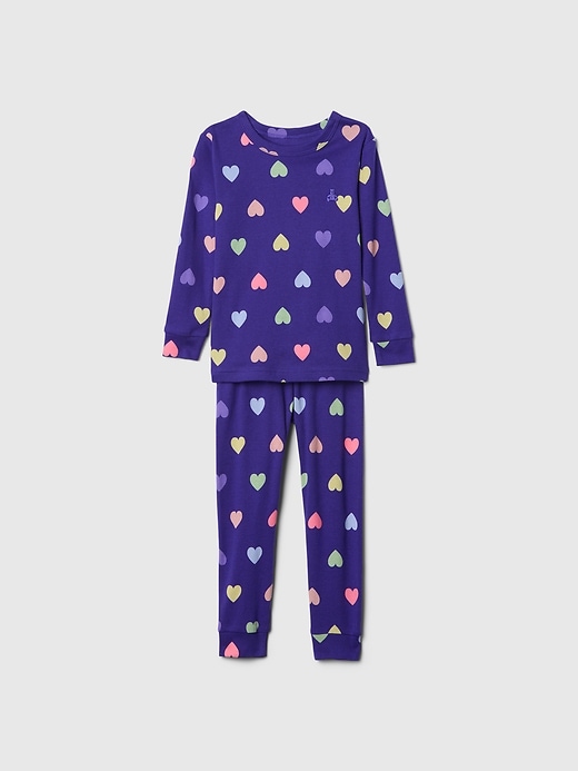 ensemble pyjama en coton bio brossé pour bébé et tout-petit