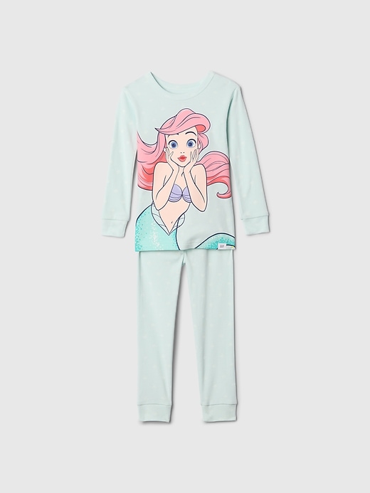 ensemble pyjama princesse en coton brossé biologique gap × disney baby