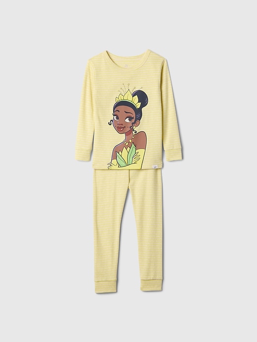 ensemble pyjama princesse en coton brossé biologique gap × disney baby