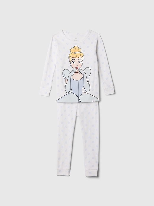 ensemble pyjama princesse en coton brossé biologique gap × disney baby