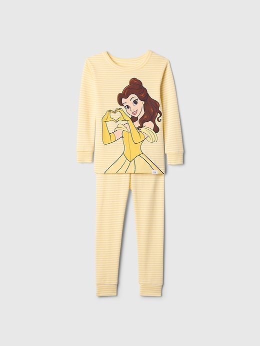 ensemble pyjama princesse en coton brossé biologique gap × disney baby