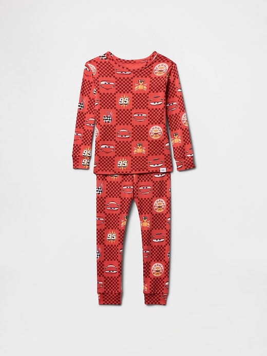 ensemble pyjama en coton brossé biologique gap × disney baby toddler cars