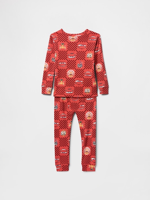 ensemble pyjama en coton brossé biologique gap × disney baby toddler cars