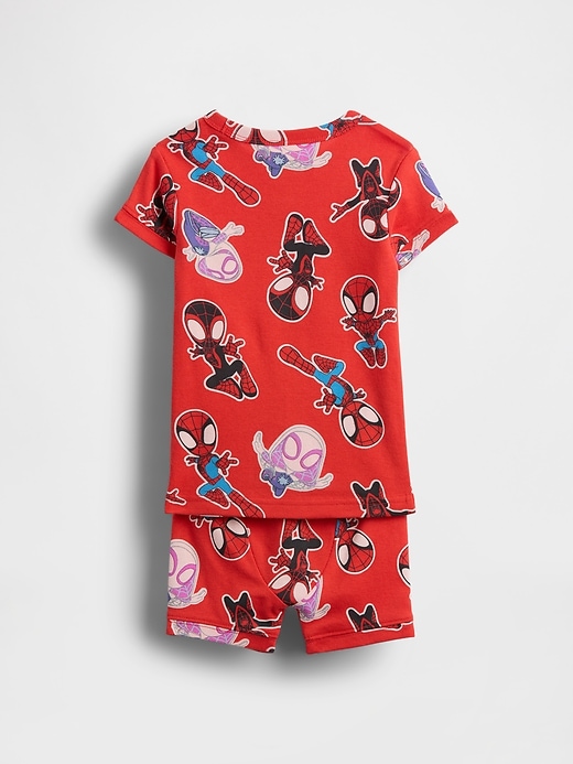 ensemble pyjama bébé et tout-petit marvel en coton bio brossé