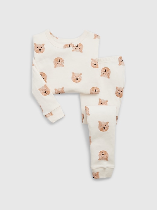 ensemble pyjama en coton bio brossé pour bébé et tout-petit