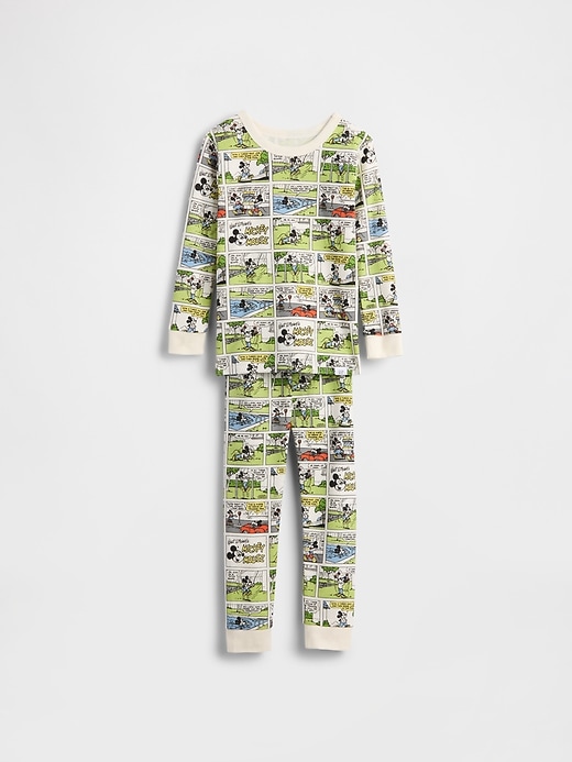 ensemble pyjama en coton brossé biologique gap × disney pour bébé et enfant