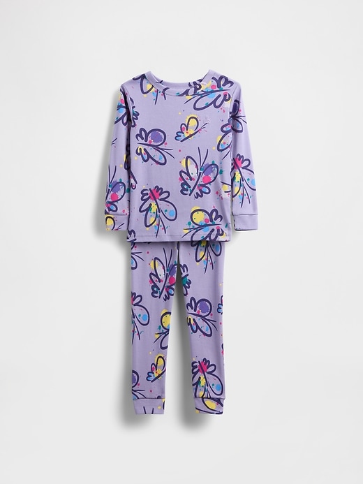 ensemble pyjama en coton bio brossé pour bébé et tout-petit