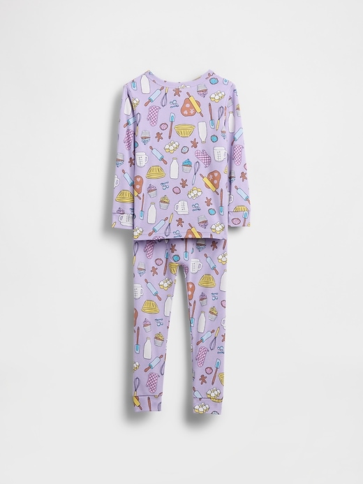 ensemble pyjama en coton bio brossé pour bébé et tout-petit