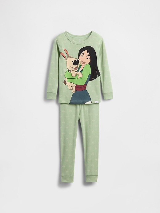 ensemble pyjama en coton brossé biologique gap × disney pour bébé et enfant