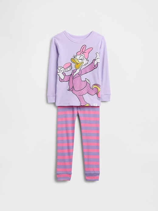 ensemble pyjama en coton brossé biologique gap × disney pour bébé et enfant