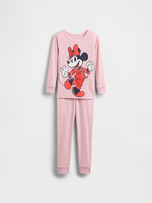 ensemble pyjama en coton brossé biologique gap × disney pour bébé et enfant