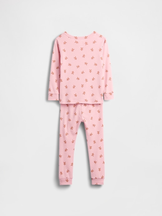 ensemble pyjama de noël en coton bio brossé pour enfants et bébés