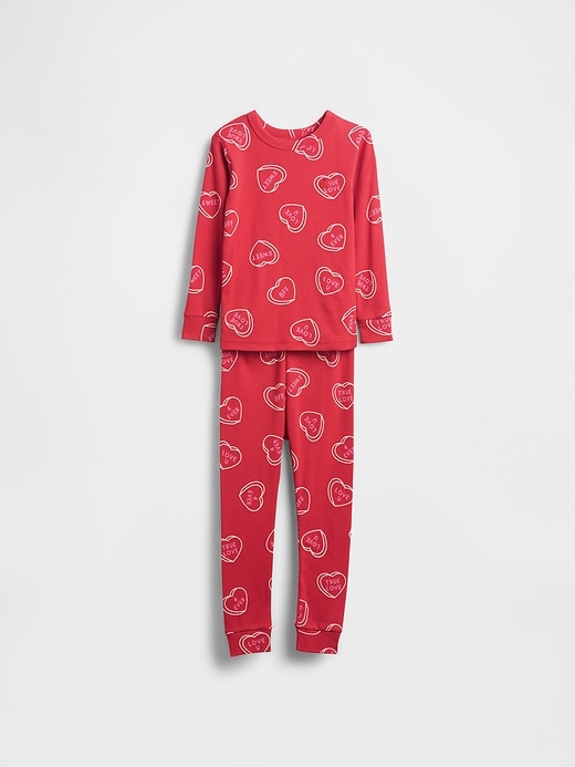 ensemble pyjama en coton bio brossé pour bébé et tout-petit