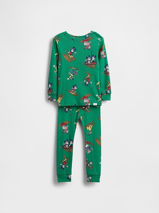 ensemble pyjama en coton bio brossé gap × disney pour enfants et bébés