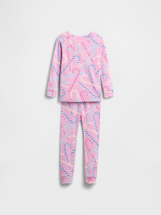 ensemble pyjama de noël en coton bio brossé pour bébé et tout-petit