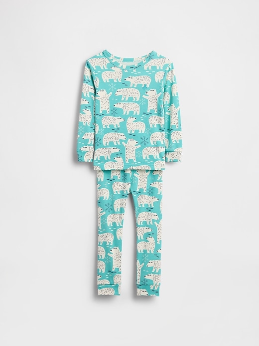ensemble pyjama en coton bio brossé pour bébé et tout-petit