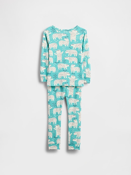 ensemble pyjama en coton bio brossé pour bébé et tout-petit