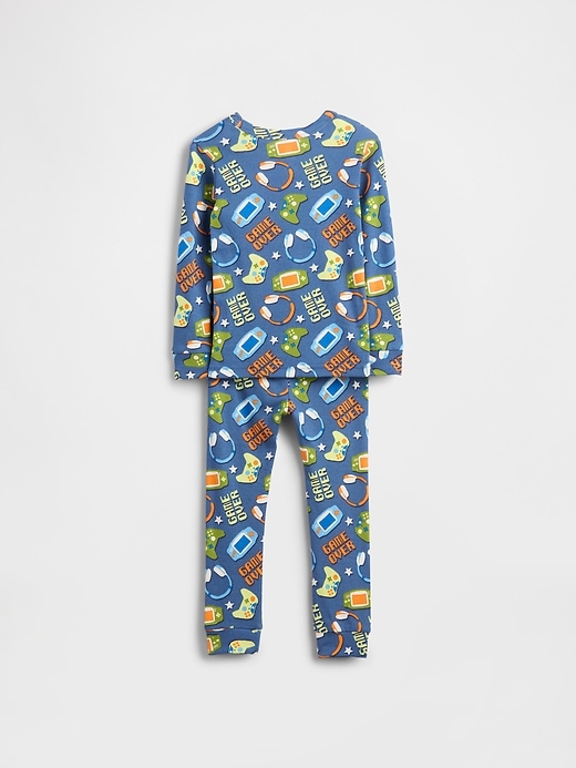 ensemble pyjama en coton bio brossé pour bébé et tout-petit