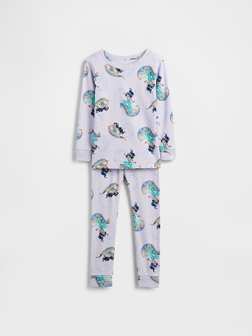 ensemble pyjama en coton brossé biologique gap × disney pour bébé et enfant