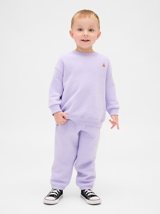 pantalons de jogging confortables et confortables pour bébés et tout-petits style vintage.